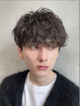 フィフス 天神大名(fifth) 天神大名シャドウパーマメンズパーマラウンドマッシュ30代