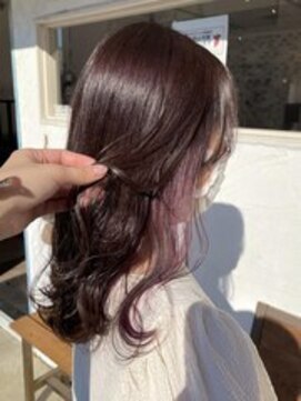 アルファ(alpha) 大人ガーリー/ダークアッシュ/似合わせカット/ミディアムレイヤ