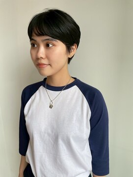 フェンヘアーアイス 中目黒(Fen.hair ici) 大人ハンサムダークグレージュショート×30代40代◎小顔