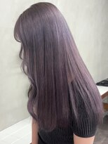 ニコ トウキョウ 渋谷(nico TOKYO)&nbsp;ラベンダーグレージュダブルカラーピンクハイトーン韓国レイヤー