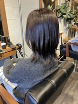 ヘアードレスビュー(hair dress V.I.E.W)&nbsp;セミレングス×寒色ブラウン