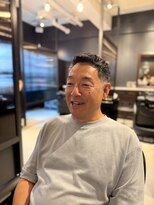 ザ マン ニューヨーク 神谷町店(THE MAN NewYork)&nbsp;大人外国人風メンズイケオジベリーショートフェード：安良城瑠夏