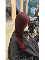 エクラヘアーズボウグループ(eclat hair’s BEAU group)&nbsp;チェリーレッド