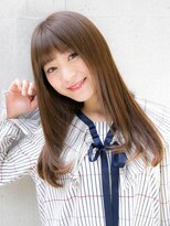 ルティア(Lutia) 小顔バング ナチュラルストレート