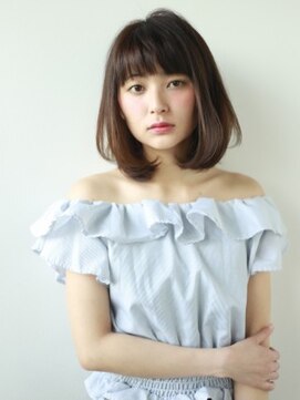 ケーツー エソラ池袋店(K-two) 韓国ヘア大人ふんわりミディアムBOB［髪質改善/池袋&目白&大塚］