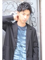 ティメレ 神戸三宮(Timere)&nbsp;ショートレイヤー×かき上げツーブロック 【Timere神戸三宮】