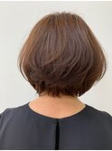 収まり×再現性 ナチュラルボブ