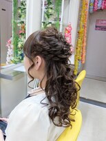 エクステ専門店ミキ 横浜店(MIKI) 大人かわいい☆ふんわりアレンジハーフアップ