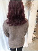 ダメージレスブリーチで、ラベンダーカラーに。