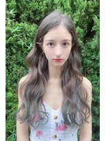 クーエフー(coo et fuu)&nbsp;外国人風フリンジウェーブにグラーデーションカラー♪藤沢