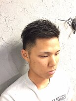 ヒロギンザ 浜松町店(HIRO GINZA)&nbsp;ミドルフェードショート<ヒロ銀座/メンズ/浜松町/理容室/汐留>