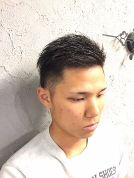 ヒロギンザ 浜松町店(HIRO GINZA) ミドルフェードショート<ヒロ銀座/メンズ/浜松町/理容室/汐留>