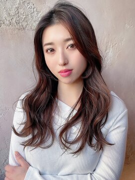 ロンドローズ 名古屋(Lond damaskRose) 【Lond damaskRose】津田稜也 韓国　フェミニンロング