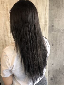 エンド(END) #ダークグラデーション#アッシュベージュ