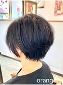 【orange大分賀来】大人ハンサムショートボブ