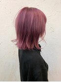 【flor 戸塚】*くびれボブディ+バーガンディピンク*