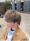10代20代30台メンズオシャレウルフ×透明感ハイトーン