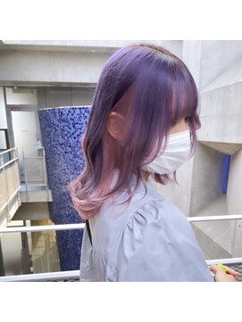 ラヴィキョート(Lavy kyoto) ペールピンク×ラベンダーグレー