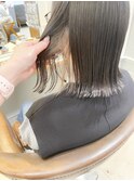 グレーシルバー インナーカラーボブ【横浜】w