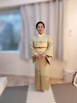 イノチカ(INOCHIKA) 訪問着(お太鼓結び)着付け