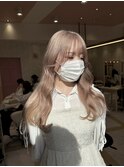 ホワイトベージュ/ベージュカラー/ミルクティベージュ/モテ/韓国