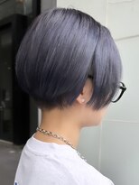 ロンド レア 天神大名店(Lond Le’a)&nbsp;大人マッシュショート丸みショート黒髪ショートベリーショート