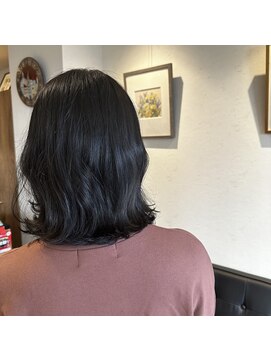 アルマヘアー(Alma hair by murasaki) ◎ボブスタイルのブルーブラック◎