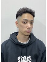 ジュネス(JUNES) ツーブロックパーマスタイル