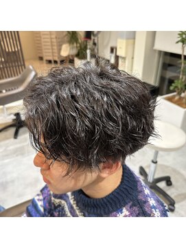 エル ブランシェ(Ailes Branches) センターパート×ツイストスパイラル