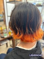 ラブリッシュ(LOVERICHE)&nbsp;オレンジ裾カラー○【浜崎】