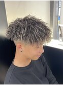 縦落ちツイストパーマ