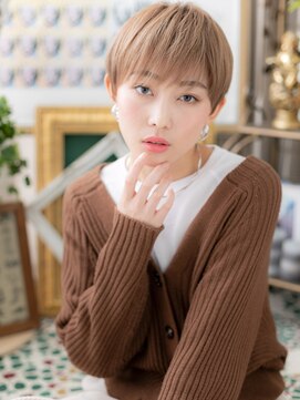 カバーヘアアンドスパ ブリス 浦和(COVER HAIR&SPA bliss) 小顔マッシュショート外国人風インナーカラーh3浦和20代30代40代