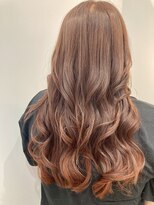 アンドザビューティ(AND THE BEAUTY) ブリーチ無しインナーカラー＆巻き髪
