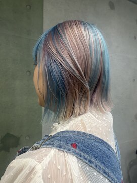 キャロルガーデンズ ボコカ 表参道(Carroll Gardens bococa) デザインカラー、ライトブルー、ライトピンク