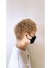 【　メンズ　】カット＋パーマ＋メッシュorカラー《襟眉剃り》 ￥15500→12500