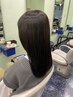 縮毛矯正リタッチ・カット・ハホニコtreatment 【指名不可】￥14200～