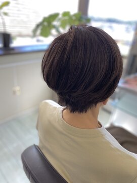 マーブル(marble) ブラウンショートスタイル