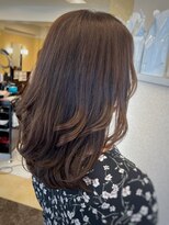 アントワープトーキョー(antwerp TOKYO)&nbsp;40代50代大人ひし形レイヤー酸性ストレート白髪ぼかしハイライト