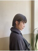 【アイロンを軽く通すだけ】タッセルボブ/20代30代
