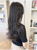 福山市Caaryゆるふわ巻き髪ロングヘアローレイヤースタイル