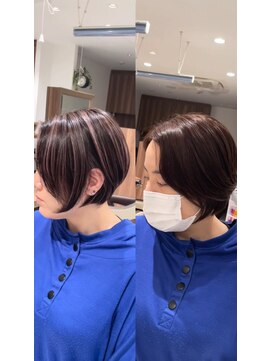 アッシュ 茗荷谷店(Ash) 白髪ぼかしハイライト