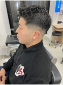 【Lond LOGAN亀井】ツイストパーマ フェード 名古屋