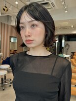 ビュートリアム 南青山(BEAUTRIUM)&nbsp;レイヤーボブ ボブレイヤー 外国人風ボブ 顔まわりレイヤー 青山