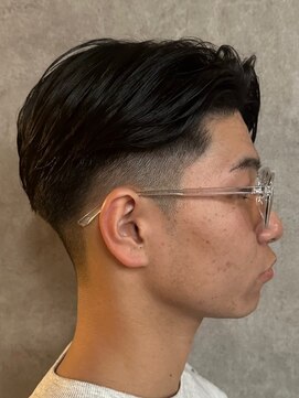 ノーエン(noen) 佐賀センタパートニュアンスパーマツーブロックメンズパーマ