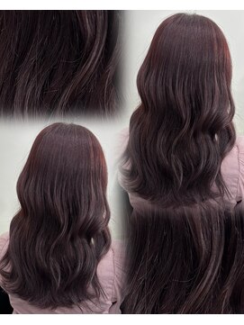 ジーナ 札幌大通(Zina) カシスレッドカラー!