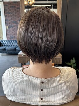 ベレッタ 枚方店(veretta.) スッキリショートボブ