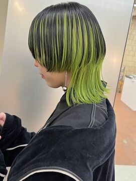 パークレーン アイス イヴェン(park lane ICI yeven) ダブルカラーハイトーンデザインカラーブリーチYUKI