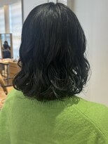 アピッシュ(apish 並木通り)&nbsp;大きめ毛先ロブパーマ