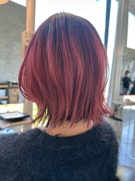 ヒルトップ ヘアーデザイン フォー ライフ(Hill top hair design for life) 外ハネレイヤーボブ
