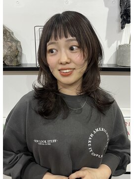 ユーリカ(Eurica) レイヤーカット/レイヤー/ミディアムレイヤー/オン眉